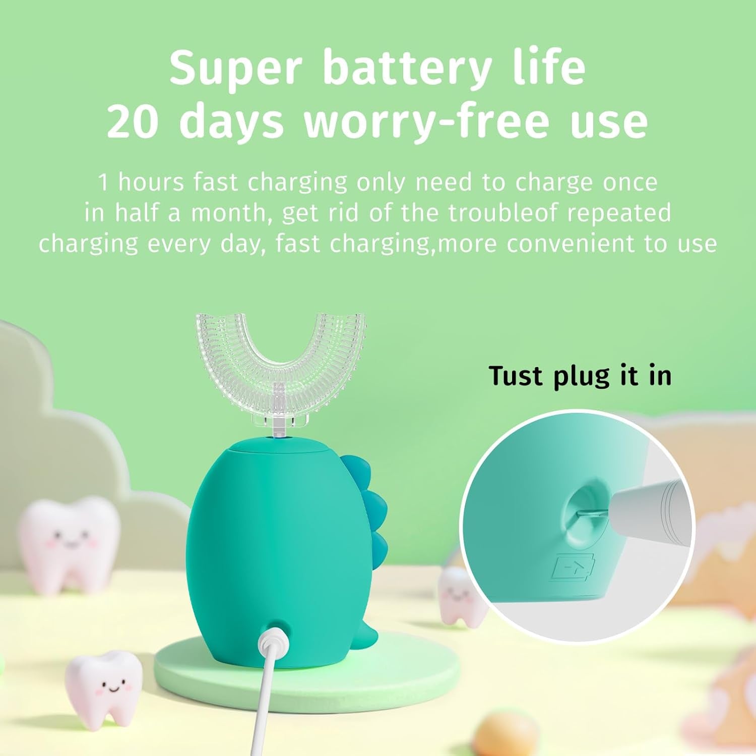 Kids Electric 360-Degree Toothbrush