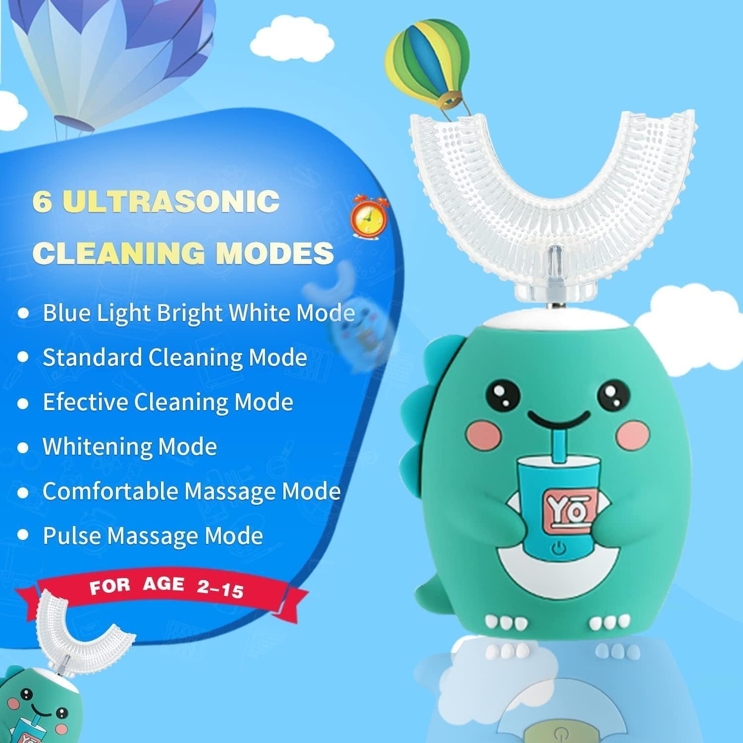Kids Electric 360-Degree Toothbrush